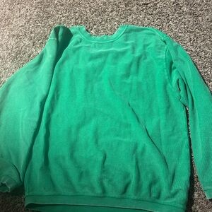 Amour Vert Emerald Crew Neck Sweater